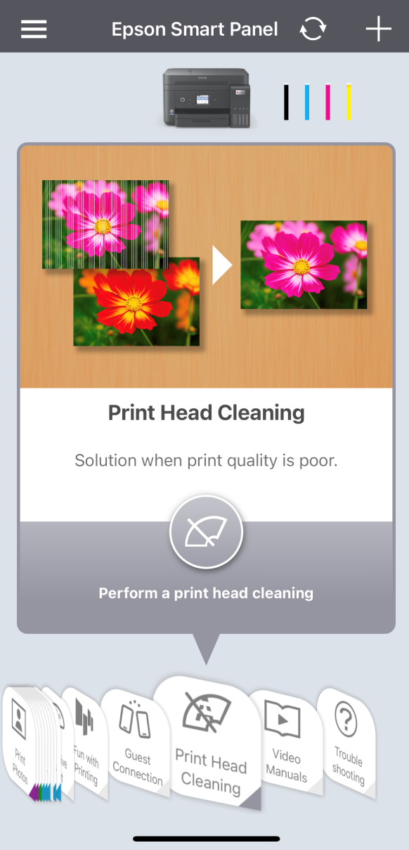 Printer maintenance img Printer maintenance img