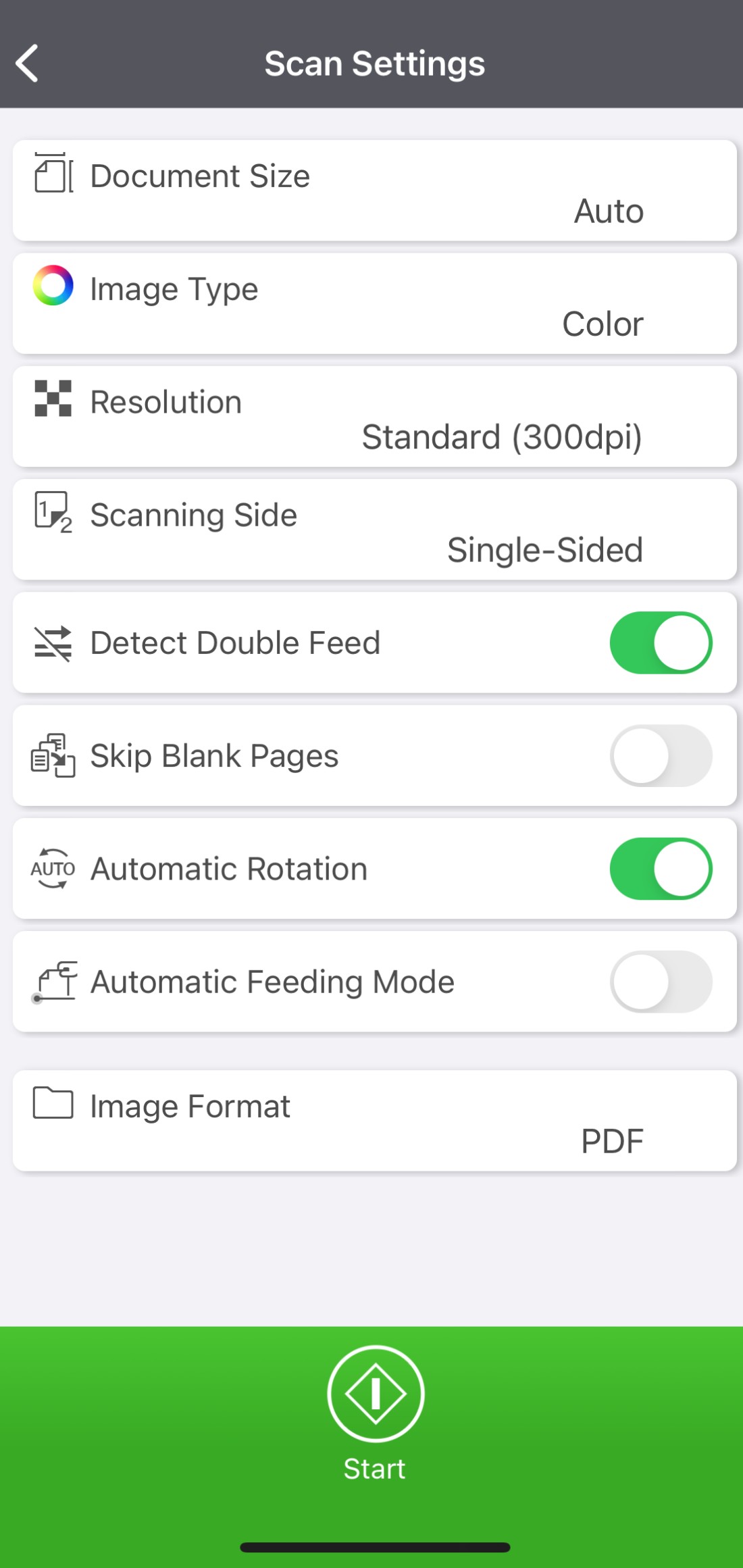 Scan settings img Scan settings img